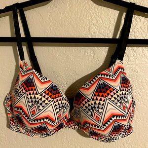 Multi pattern PINK bra.